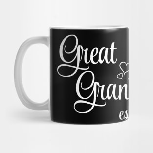 Great Grandma Est 2020 Pregnancy Announcement Mug